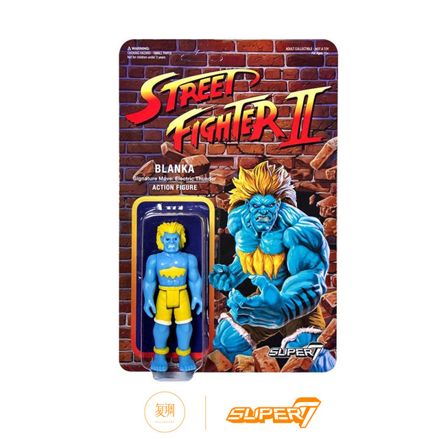 In Stock Super7 Street Fighter II Blanka Signature Move Electric Thunder  3.75 Inch Model Collection Action Figure Toys Gifts - AliExpress